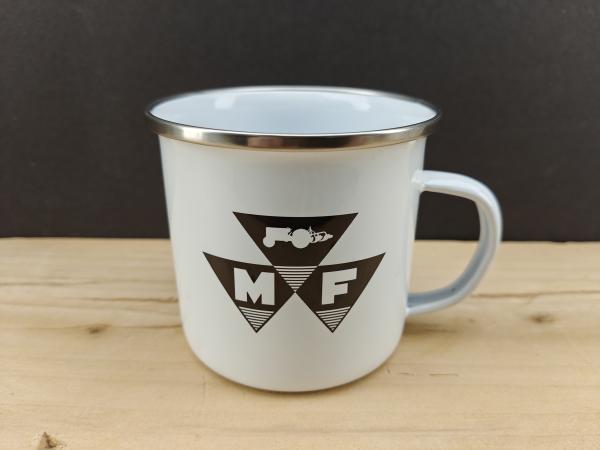 MF Massey Ferguson Emaille Tasse